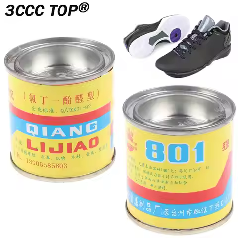 100ml Shoe Waterproof Glue Strong Super 801 Liquid Glue For Rubber Metal Wood Leather Fabric Repair 