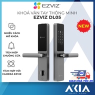 Khóa vân tay thông minh Ezviz DL05 nhiều cách mở khóa tích hợp chuông cửakết nối với camera Ezviz