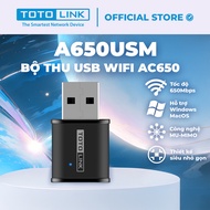 Bộ thu USB Wi-Fi TOTOLINK A650USM - Chuẩn Wi-Fi 5 AC650
