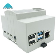 for Raspberry Pi 4 Model B ABS Case White Case Protective Case Enclosure for Raspberry Pi 4B