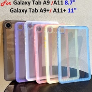 Soft Silicone Case For Samsung Galaxy Tab A9 A11 8.7" A9+ A11+ 11 inch 5G, Tablet TabA9 EE 4G SM-X11