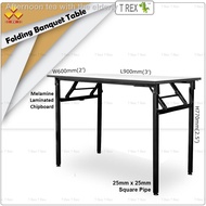 ✺✴3V 2' x 3' Folding Banquet Table / Foldable Banquet Table / Function Table / Catering Table / Buffer Table / Hall Tabl