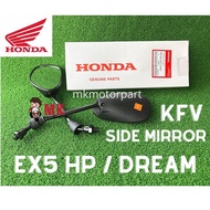 (KFV) SIDE MIRROR Honda EX5 / DREAM 100% O R I G I N A L BSH 88100-KFV-M40 Cermin Sisi [ BATANG BESA