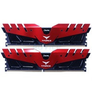 TEAM แรม RAM DDR4(2400) 8GB (4GBX2) Dark Red