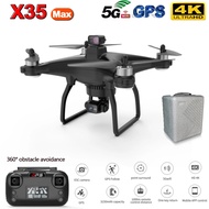 ☄X35 MAX GPS Drone with Camera 4K 3-axis Gimbal 5G Wifi FPV Quadcopter Control 1000m Brushless M 웃☬