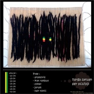 Dreadlock rambut gimbal asli bahan rambut asli human hair