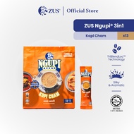 ZUS Ngupi® 3in1 Instant Coffee - Kopi Cham - 13 Sticks