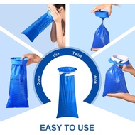 Beg Muntah Pakai Buang, 40 Pek Beg Muntah– 1000ml, Tebal, Tahan Bocor, Mudah Alih Gred Hospital, Beg