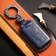 Suitable for Old Volvo XC60 Key Cover XC90 S60 S80L V60 Genuine Leather Car All-Inclusive Shell Buck