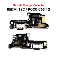 Charger Connector For Xiaomi Redmi 13C / poco C65 Charger Board Connector Cas Cas Board For Xiaomi p