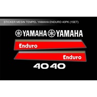 STICKER YAMAHA ENDURO 40 PK