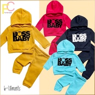 KOBE HOODIE TERNO for kids boys girls FIT 6Months - 7yrs old FC888-04