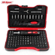 101 Handle Set Screwdriver Set Bit Screwdriver Manual Hi-Spec Set Screwdriver Ratchet