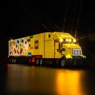 BrickBling LED Lighting Kit Compatible with Lego Yellow Delivery Truck Compatible with Lego 60440-No