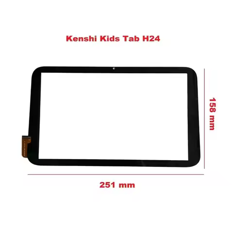 New Touch for Kenshi Kids Tab H24 Tablet PC External Capacitive Touch Screen Digitizer Panel Sensor 