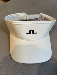 J.LINDEBERG White Golf Visor One Size