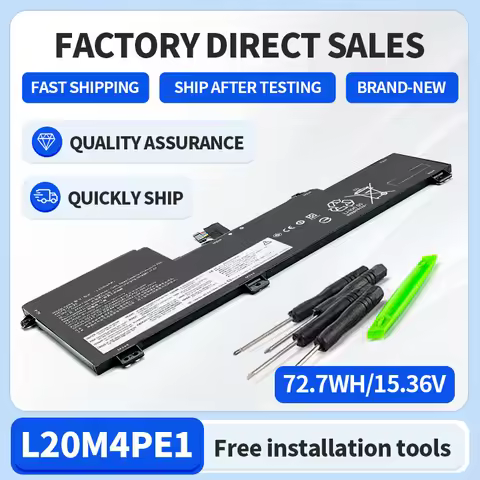 SOMI L20M4PE1 Laptop Battery For Lenovo IdeaPad 5 Pro 16ACH6 16ARH7 XiaoXin Pro 16 IAH7 16-ACH 16-IH
