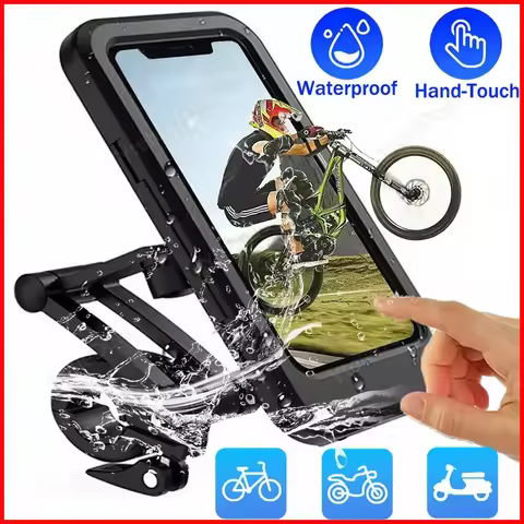 360 Degree Motorcycle Bike Phone Mount Holder 6.7 Zoll Handy Halterung Halter Smartphone Motorrad Fa