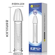 Condom Reusable Crystal Condom Penis  Male Sex Condom Sex Toys