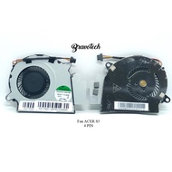 Acer Laptop Fan Processor Aspire S5, S5-391, Acer EG50040V1-C050 4PIN