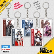 GANTUNGAN Arknights Endfield Keychain - Arknights EndfieldKeychain - Anime Game Keychain - Ardelia K