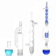 Spherical fat extractor Soxhlet extractor glass complete set of 60/150/250/500/1000ml laboratory ext