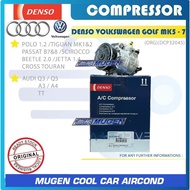 MGC DENSO GOLF MK5-7 /BEETLE 2.0 /JETTA 1.4 / AUDI A3 /A4 /Q3 /Q5 /TT 6PK 7SEU174C COMPRESSOR