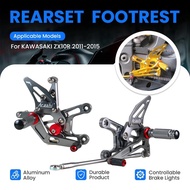 ARASHI Motorcycle Front Foot Pedal Foot Rset Foot Pegs Rear Set Rearset For KAWASAKI ZX10R ZX-10R 20