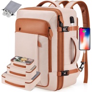 UKEIN & Miusse 42L Laptop Backpack XL – Airline Approved, Waterproof Weekender Bag with Packing Cube