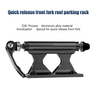 Bicycle car roof bracket mountain Road bike Quick release front fork roof parking rack