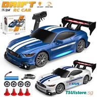 4WD RC Drift Car Toy GTR Ford Mustang Model Off-Road Sport Racing Car 2.4G Remote Control AE86 Car V