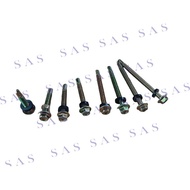 B88 12 x70 Bolts ruping/roofing screw 12 x 70 /self drilling screw 7 cm pcs
