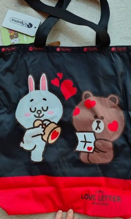 Lesportsac X Line Friends 單咩袋 手提袋 多用途袋