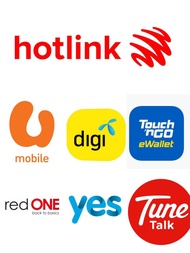 Reload Pin | Prepaid SOFT PIN | Topup Reload Pin | Umobile | Maxis | Digi | Tunetalk | Celcome | Yes |