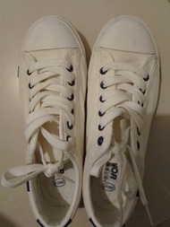 Warrior White Canvas Sneakers 回力帆布鞋38 女