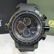 Expedition E6335 / E 6335 Mc Airborne Allblack Jam Tangan Rubber Strap