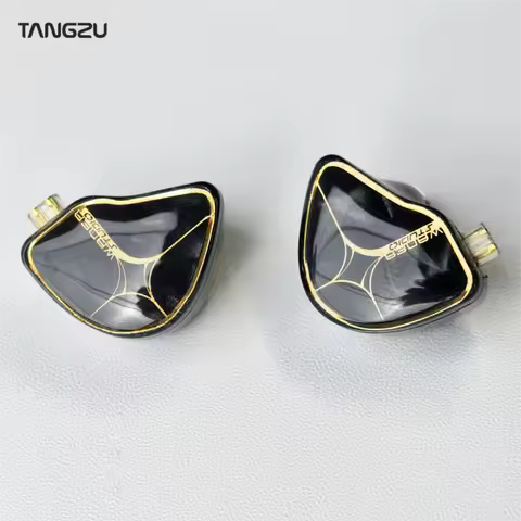 TANGZU WAN ER STUDIO Edition In Ear Monitors 10mm PET Diaphragm Dynamic Driver Replaceable 0.78mm 2P