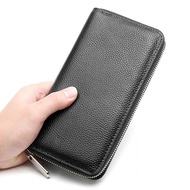 Japanese Genuine Leather Long Ladies Wallet Men's Leather Clutch A6IB