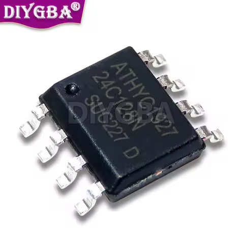 10PCS/LOT SOP8 DIP8 AT24C01 24C02 24C04 24C08 24C16 24C32 24C64 24C128 24C01N 24C02N 24C04N 24C08N 2