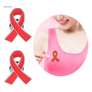 EC Breast Cancers Awareness Pin Alloy Material Corsage Pin Ribbon Enamel Pins