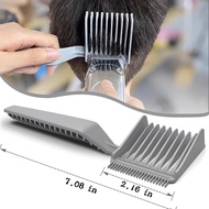 Hair Clipper Guide Comb Flat Top Comb Clipper Curved Positioning Comb for Men &amp; Women