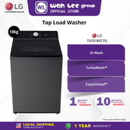 LG 18KG Top Load Washing Machine TX2518ST7G - Inverter Direct Drive AI DD Intelligent Fabric Care Tu