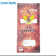 Buku Absen Siswa Murid Motif Batik & warna