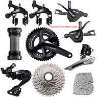 ihte SHIMANO RS700 + R7000 Groupset 105 R7000 Flat bar Road bicycle derailleur groupset