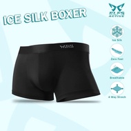 Elfs Active Men Ice Silk Boxer Briefs Celana Dalam Zero Gravity Feel