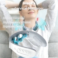 Hisoka Cervical And Neck Massager Electric Pulse Neck Masager Hot Compress Intelligent Neck Protecto