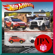 Hot Wheels Premium Car Culture JBK98 Subaru Crosstrek / 2018 Toyota 4Runner 1/64 Diecast Real Riders