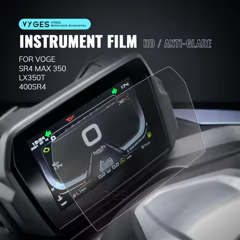 Motorcycle TFT Display Protection Film Screen Protector Instrument Film For VOGE SR4 MAX 350 SR4MAX 