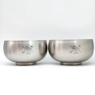 【 達岡隆探吉】不銹鋼雙層隔熱碗 大款