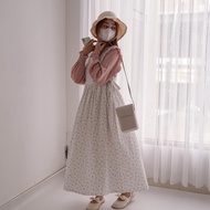 Ready Himari Midi Dress - Dress Midi Korea Haraskirt